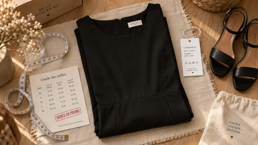 Une robe pas chère pour femme se choisit sur 6 critères précis