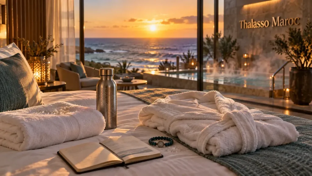 Thalassothérapie au Maroc : cure à Agadir, vue mer et bassin hydrothérapie