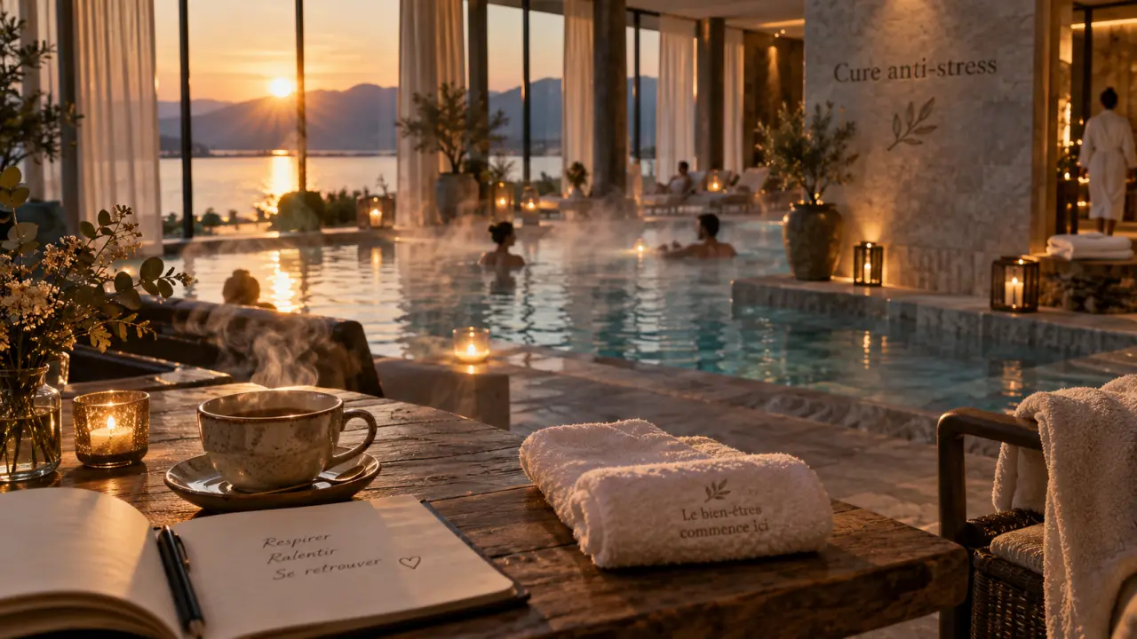 Cure thermale stress : salle et soins anti-stress aux thermes