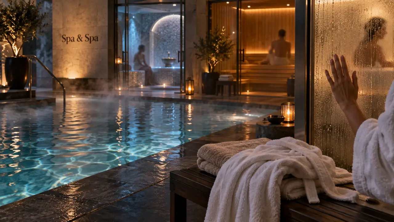 Hotel spa france : piscine intérieure, hammam et soins