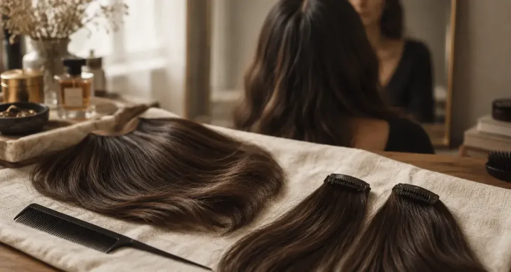 Rajout pour les cheveux : clips, adhésives ou kératine, quelle méthode choisir ?