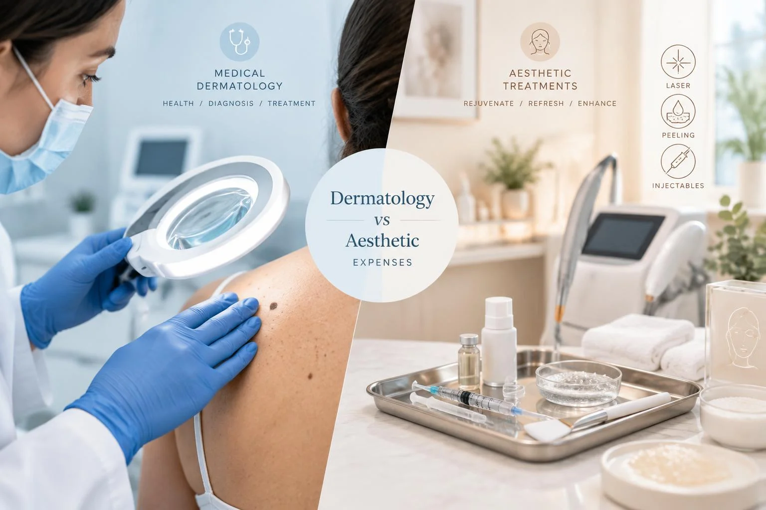 Remboursement dermatologue : médical ou esthétique ?